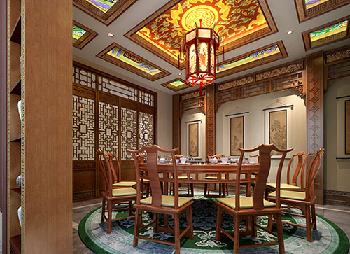 郑州中式古典风格家居装修设计效果图