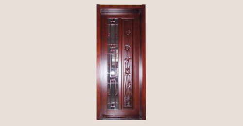 郑州卧室门选红木门中式风格还是白色好