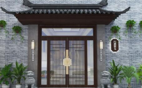 郑州您是否了解不同形式的中式门头设计要点？
